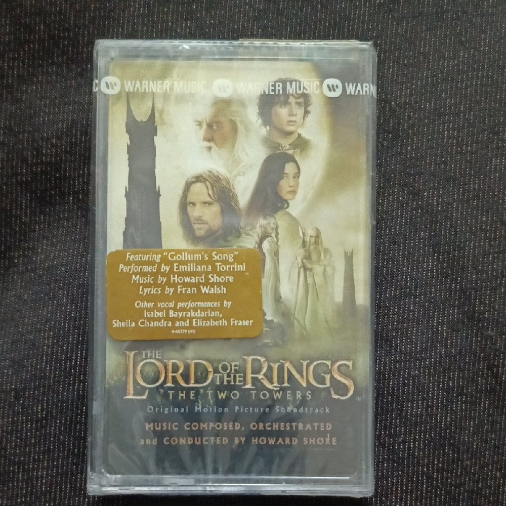 The Lord of the Rings: The Two Towers Soundtrack Cassette
